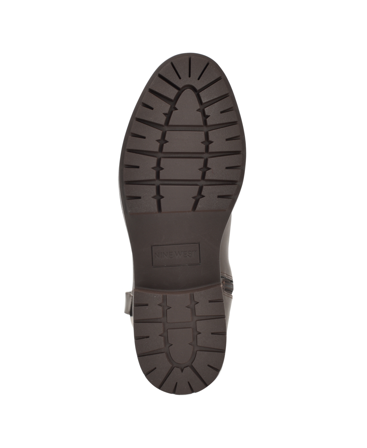 Nine West Women's Leigha Tall Block Heel Riding Boots In Brown