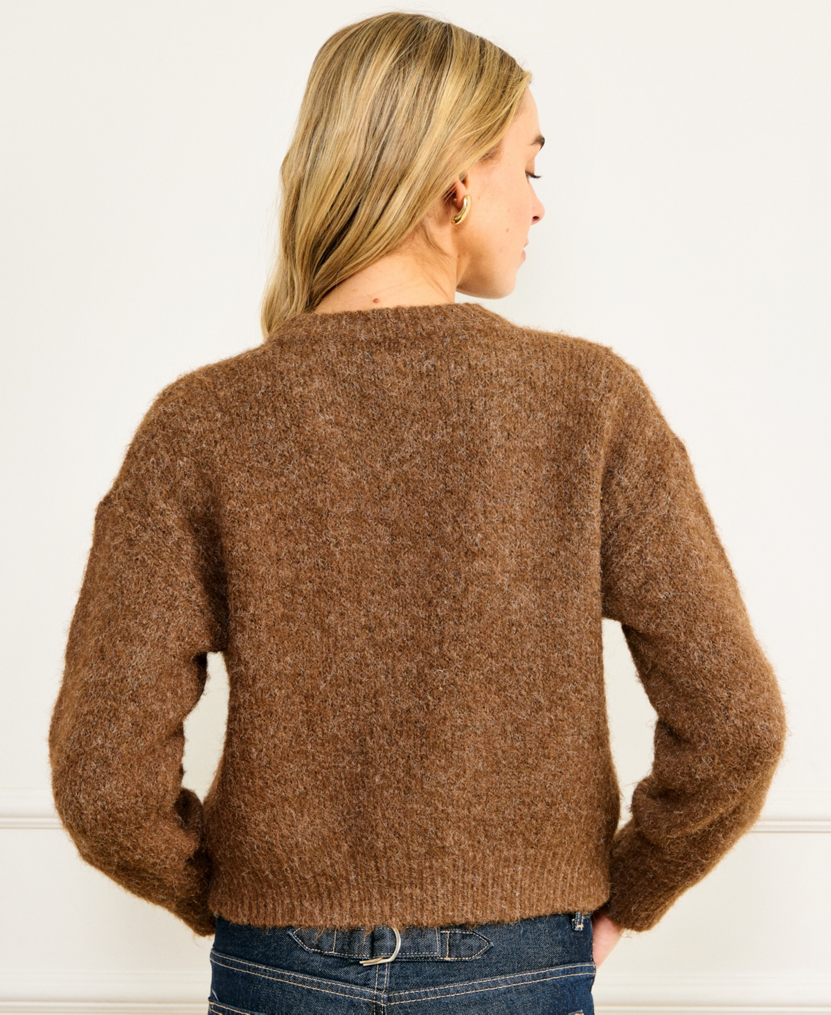 Line & Dot Women's Morgan Long-Sleeve Cardigan Sweater