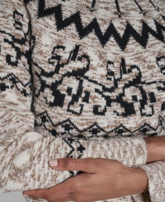 Women's Crewneck Fair Isle Sweater