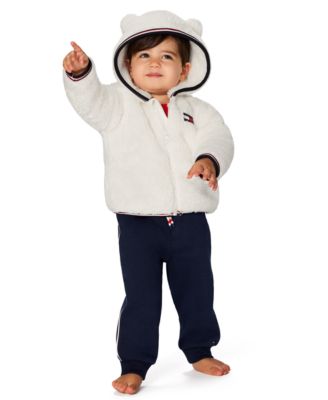 Baby Boys Hoodie, Bodysuit and Pants, 3-Piece Set