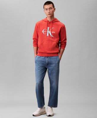 Men's Monogram Logo Fleece Hoodie