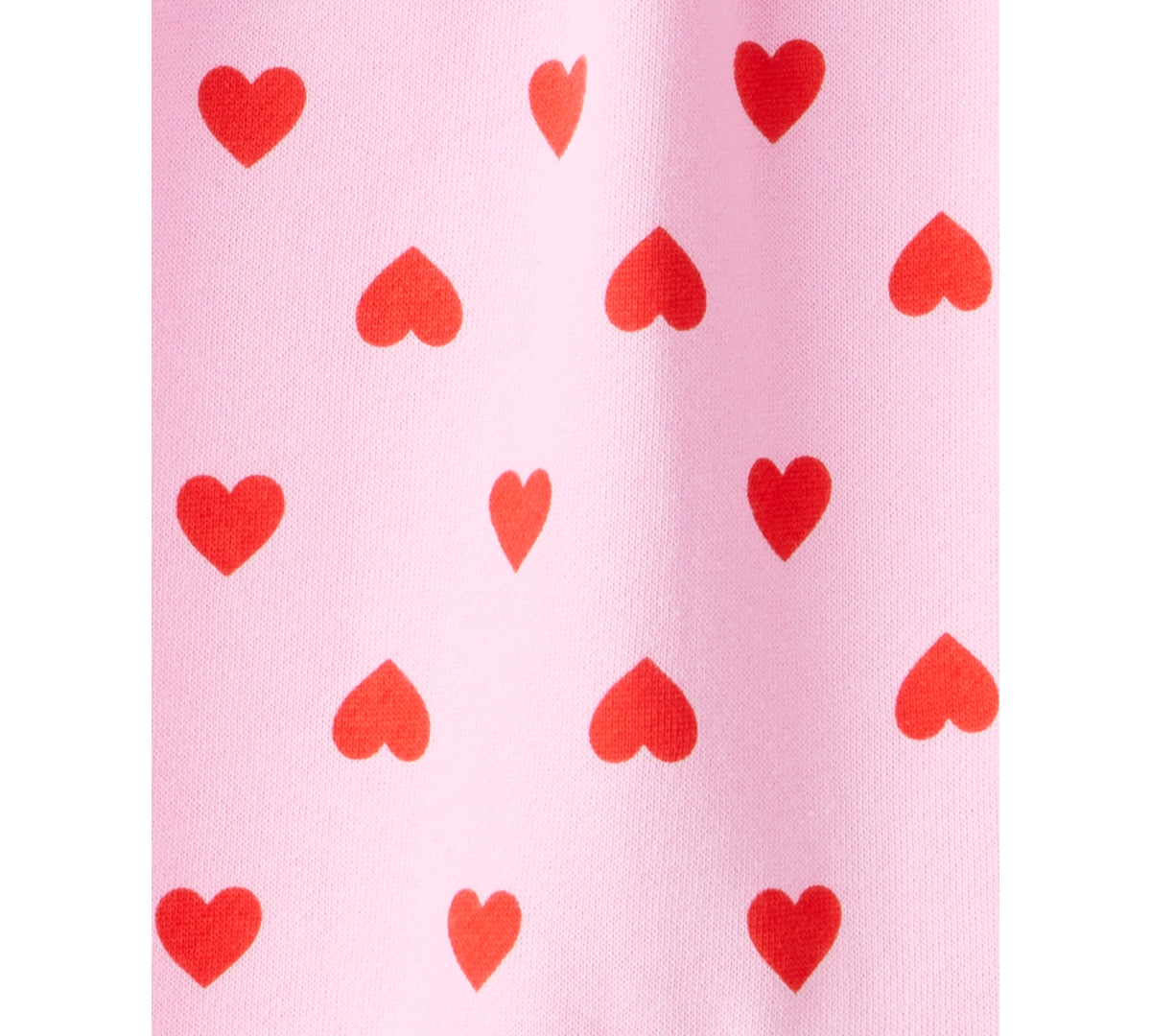 Carter's Baby Girls DayDream Fleece Heart Long-Sleeve Jumpsuit