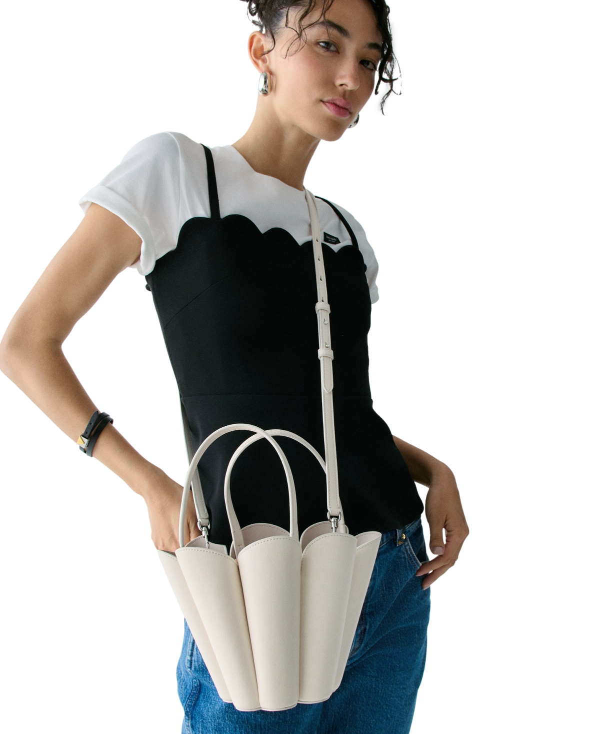 kate spade new york Flower Bucket Small Handbag