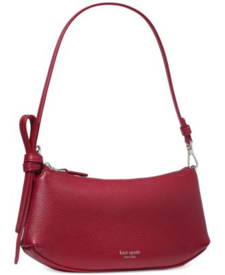 Loop Small Pebbled Leather Pochette Bag