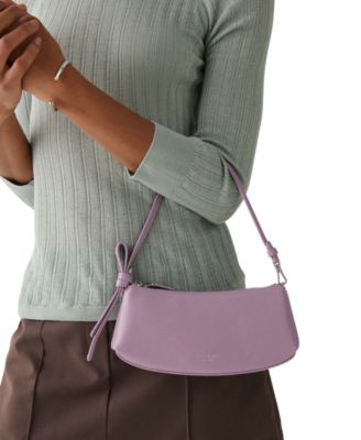 Loop Small Pebbled Leather Pochette Bag