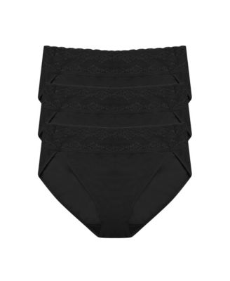 Natori - Women's 3-Pack Bliss Perfection French Bikini Panty Set
