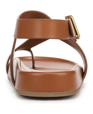 Blair Toe Loop Round Toe Buckle Flat Sandals