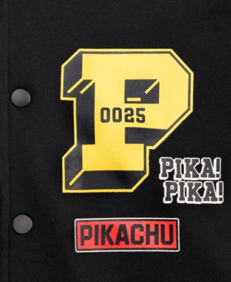 Boys' 5-20 Pikachu Varsity Jacket, Macy's Exclusive