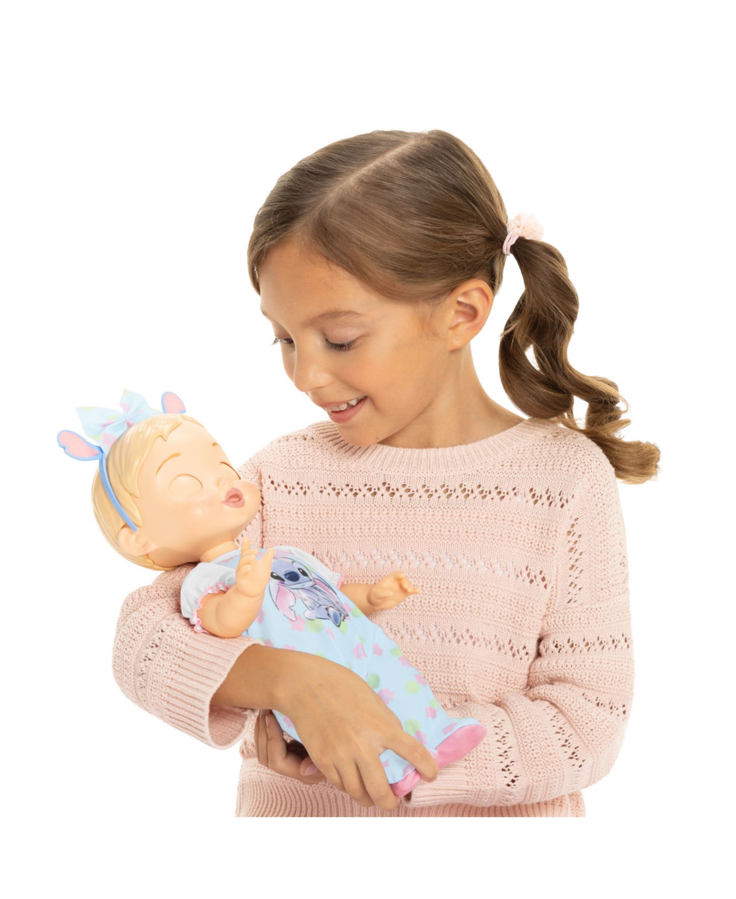 Детская кукла Disney Darlings Stitch Deluxe Blonde Hair, Blue Eyes Feature Doll — фото 10