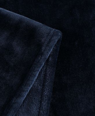Solid Plush Blanket, Twin