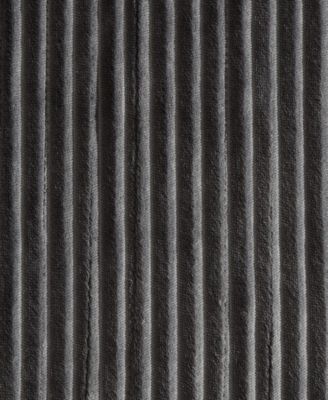 Mountain Valley Ribbed Plush Heated Blanket, Twin