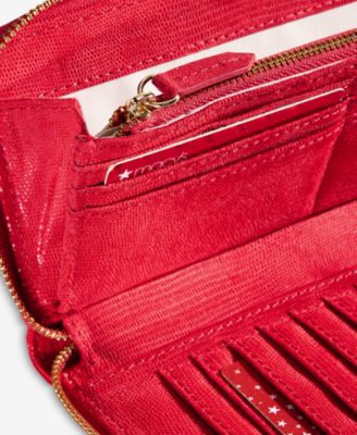 Angii Zip-Around Lizard Wallet, Macy's Exclusive