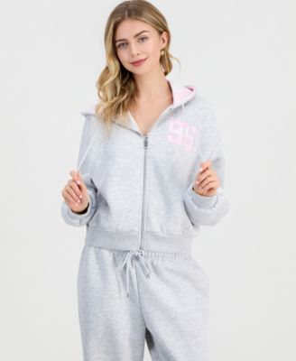 Juniors' Zip Up With Inner Beauty Sweatshirt