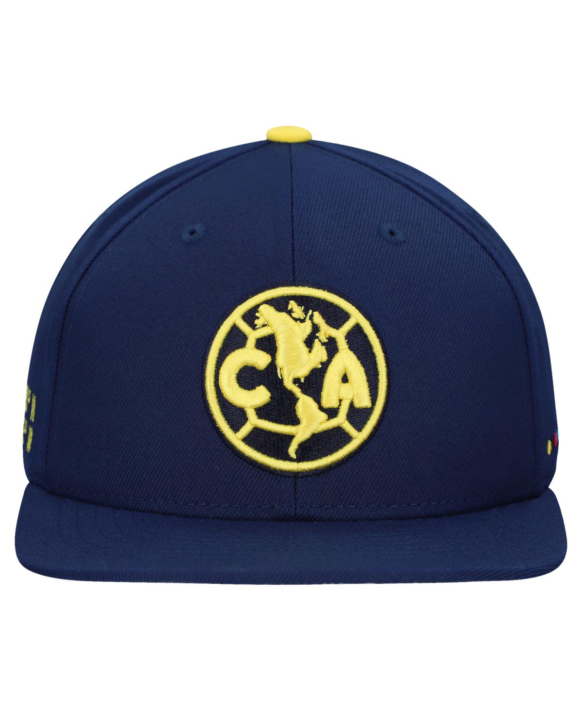Fan Ink Men's And Women's Navy Club America Locale Snapback Hat In Blue
