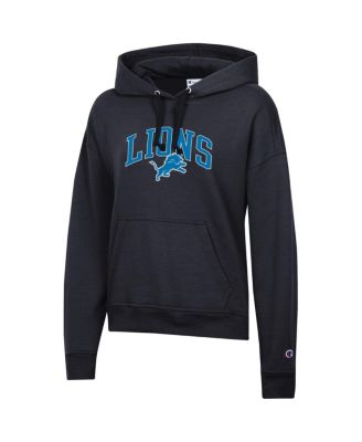 Women's Black Detroit Lions Powerblend Hoodie