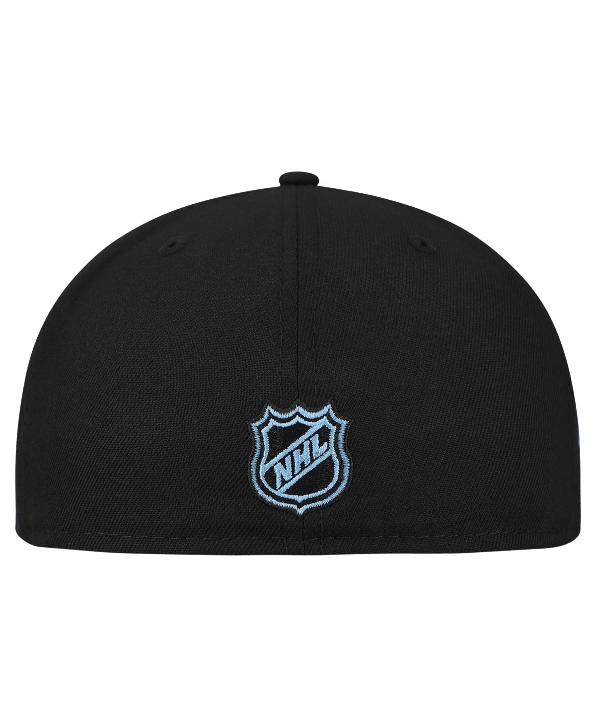 New Era Men's Black Utah Mammoth Team Secondary 59FIFTY Fitted Hat