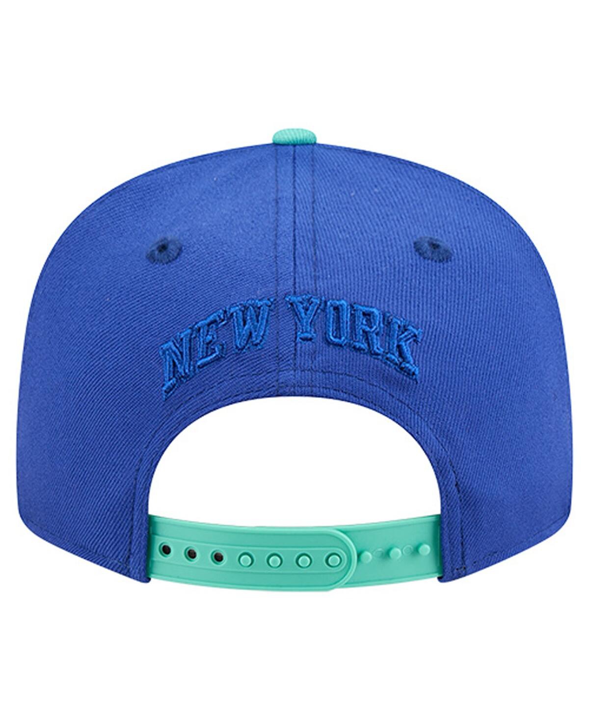 New Era Men's Blue/Turquoise New York Knicks 9FIFTY Snapback Hat