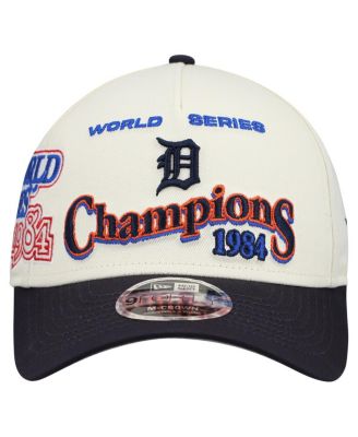 Men's Cream/Navy Detroit Tigers World Series 9FORTY M-Crown Adjustable Hat