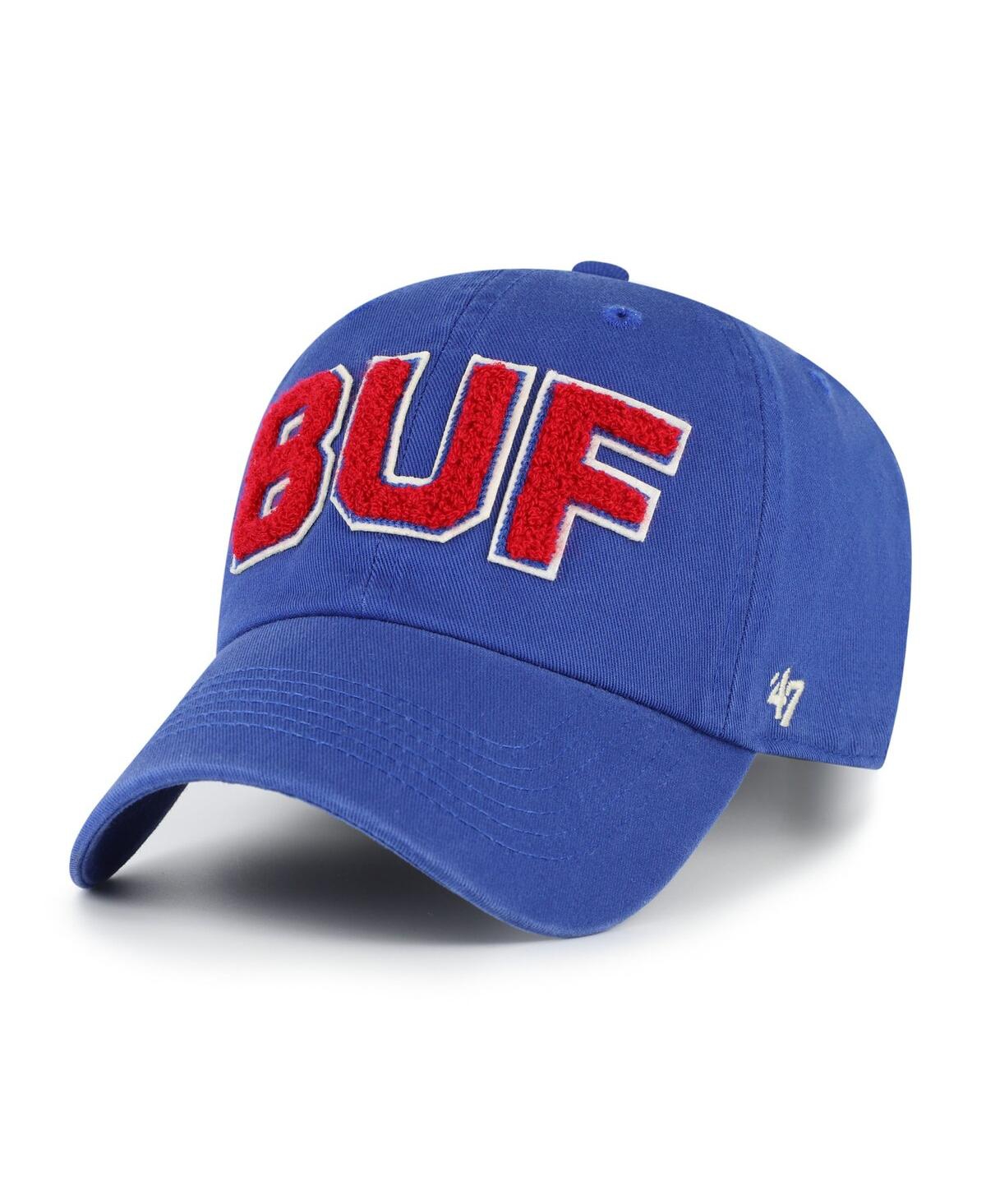 '47 Brand Women's Royal Buffalo Bills Zoey Clean Up Adjustable Hat
