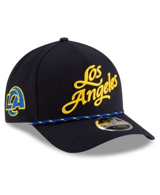 New Era - Men's Midnight Blue Los Angeles Rams 2025 Rivalries Collection Sideline A-Frame 9FORTY Adjustable Hat
