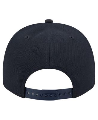 Men's Navy Detroit Tigers Local Play A-Frame 9FIFTY Snapback Hat