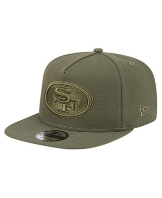 New Era - Big Boys and Girls Olive San Francisco 49ers Color Pack A-Frame 9FIFTY Snapback Hat