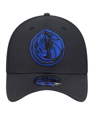 Men's Black Dallas Mavericks Night 39THIRTY Flex Hat