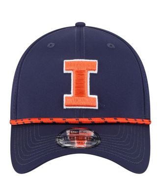 Men's Navy Illinois Fighting Illini Rope 39THIRTY Flex Hat