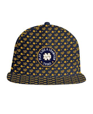 Men's Navy Notre Dame Fighting Irish Gameday ArmourFuse Snapback Hat