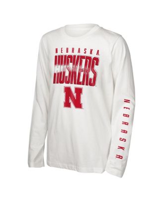 Big Boys and Girls Nebraska Huskers In The Mix T-Shirt Combo Set