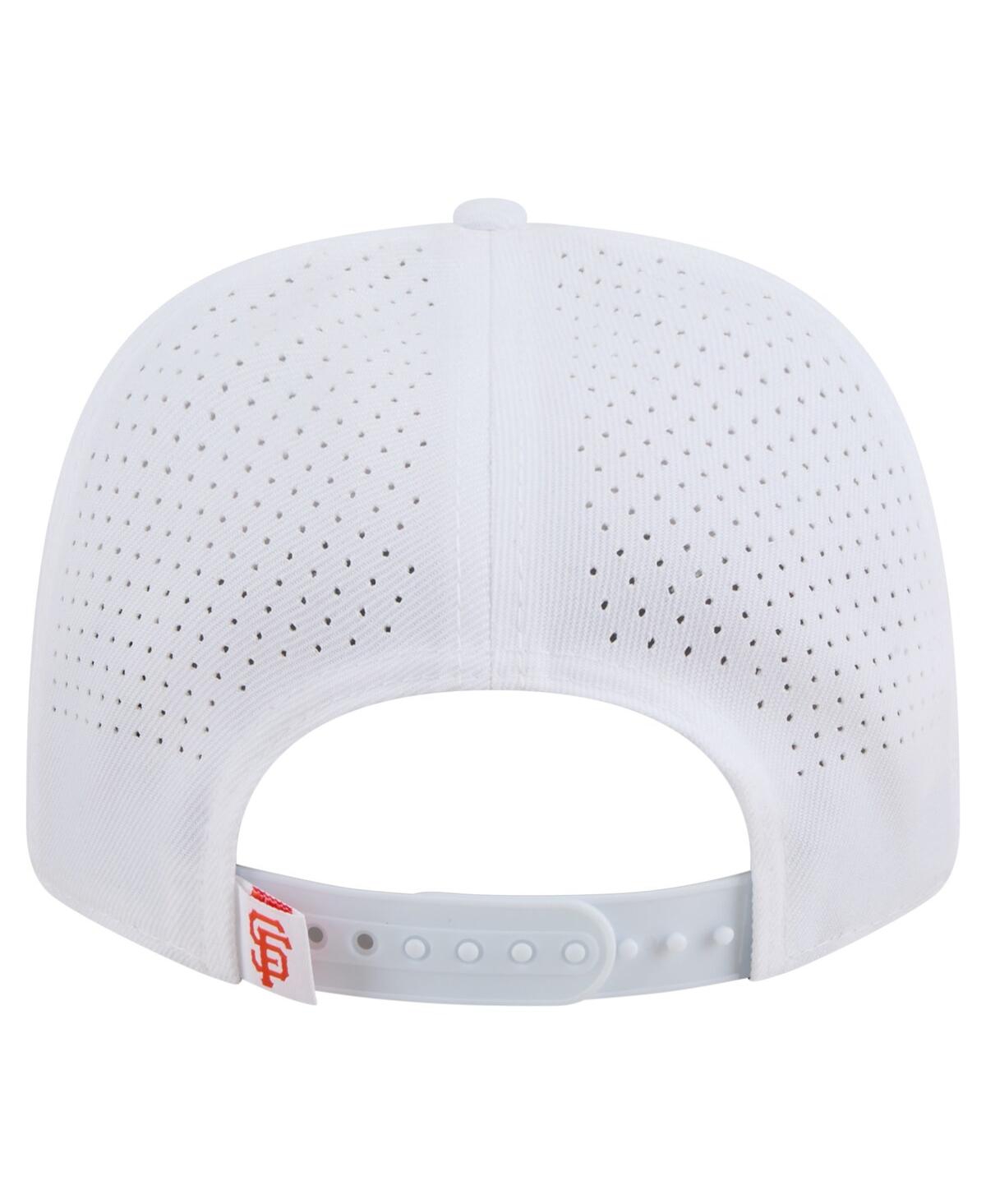 New Era Men's White San Francisco Giants Coolera 9seventy Adjustable Hat In White