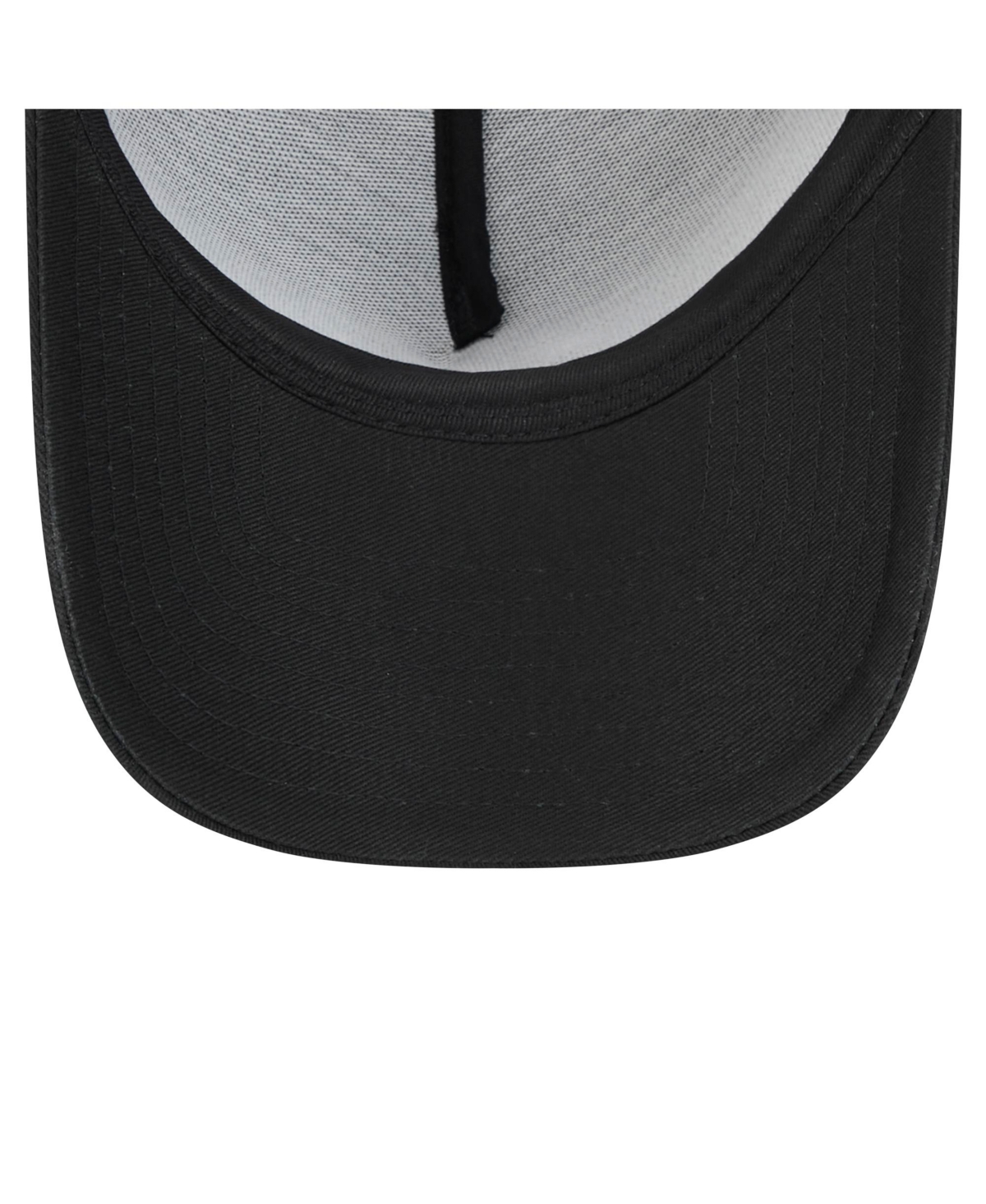 New Era Men's Black Houston Astros 9FORTY A-Frame Trucker Adjustable Hat