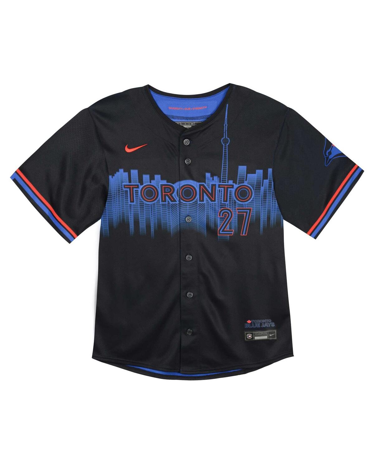 Nike Baby Boys and Girls Vladimir Guerrero Jr. Navy Toronto Blue Jays 2024 City Connect Limited Player Jersey