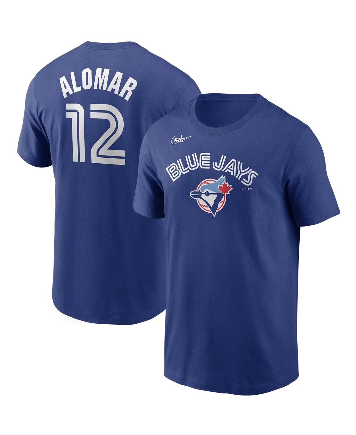 Nike Men's Roberto Alomar Royal Toronto Blue Jays Cooperstown Collection Name Number T-Shirt