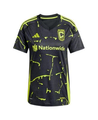 Women's Darlington Nagbe Black Columbus Crew 2025 The Goosebumps Kit Replica Player Jersey