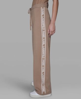 Petite Wide-Leg Ankle Pants
