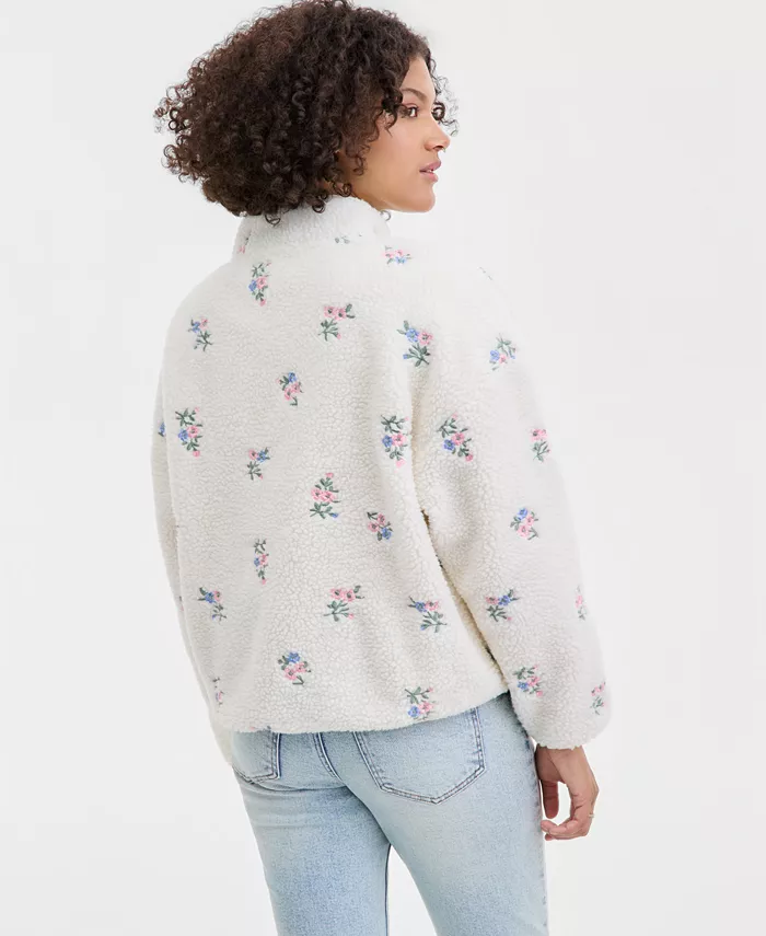 Juniors' Lightweight Novelty Fleece Jacket - thumbnail 6