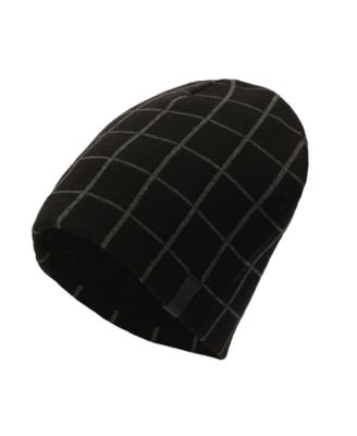 Calvin Klein - Men's Window Check Cuff Hat