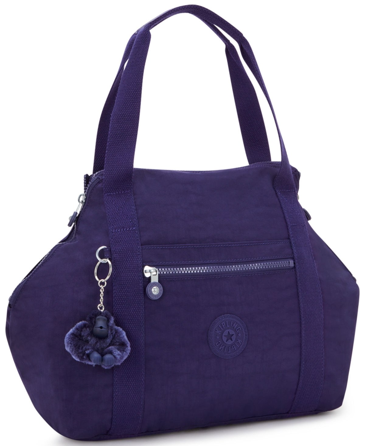 Kipling Art Medium Tote Bag In Blue
