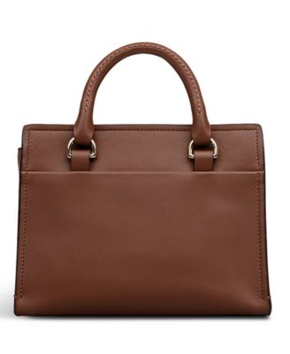 Talbot Way Small Smooth Leather Ziptop Grab Bag