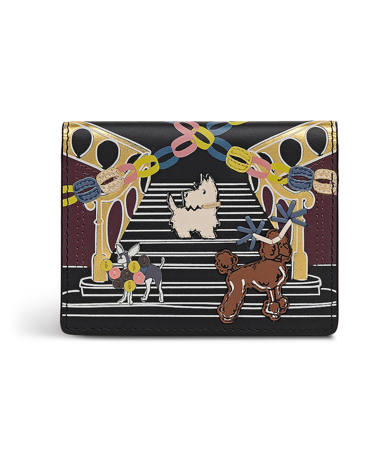 Radley London Party Pals Card Holder In Multi
