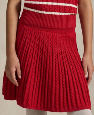 Girls' 7-16 Lunar New Year Sweater and Skirt, 2-Piece Set