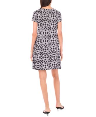 Women's Short-Sleeve Mini Dress