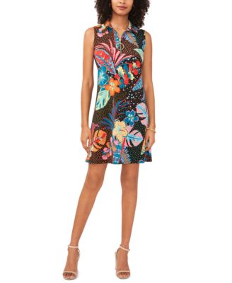 Women's Sleeveless Zipper Dress