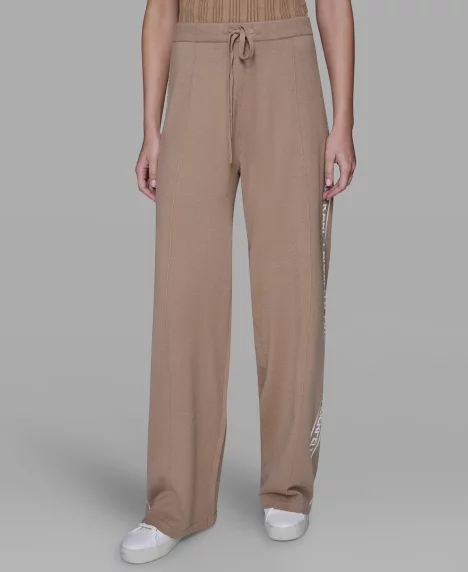Petite Wide-Leg Ankle Pants - Cartouche