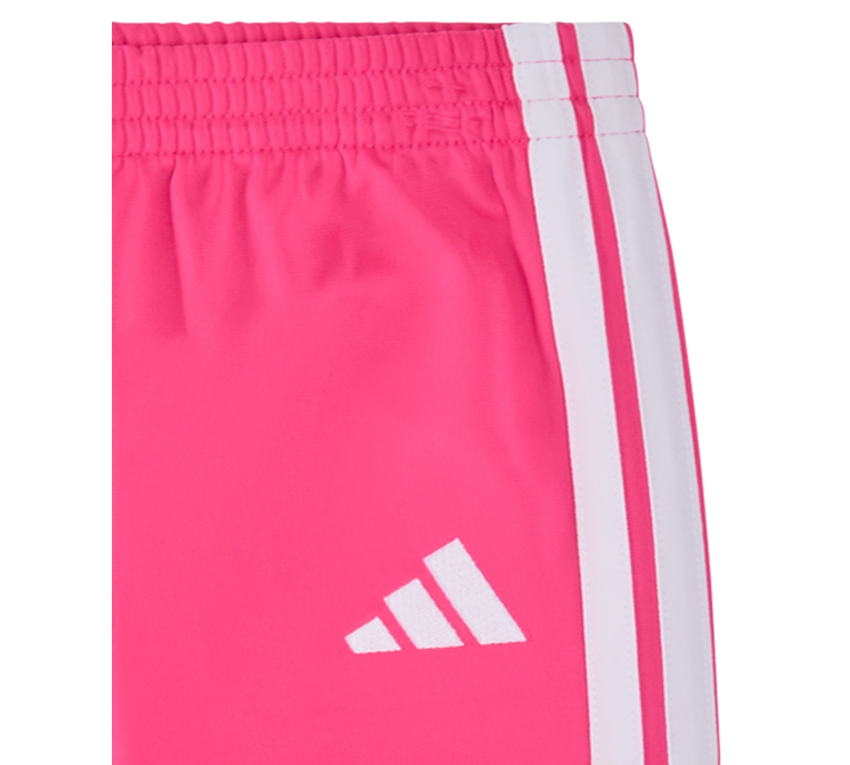 Adidas Originals Baby Girls Event Track Jacket And Bottoms, 2-piece Set In Pink
