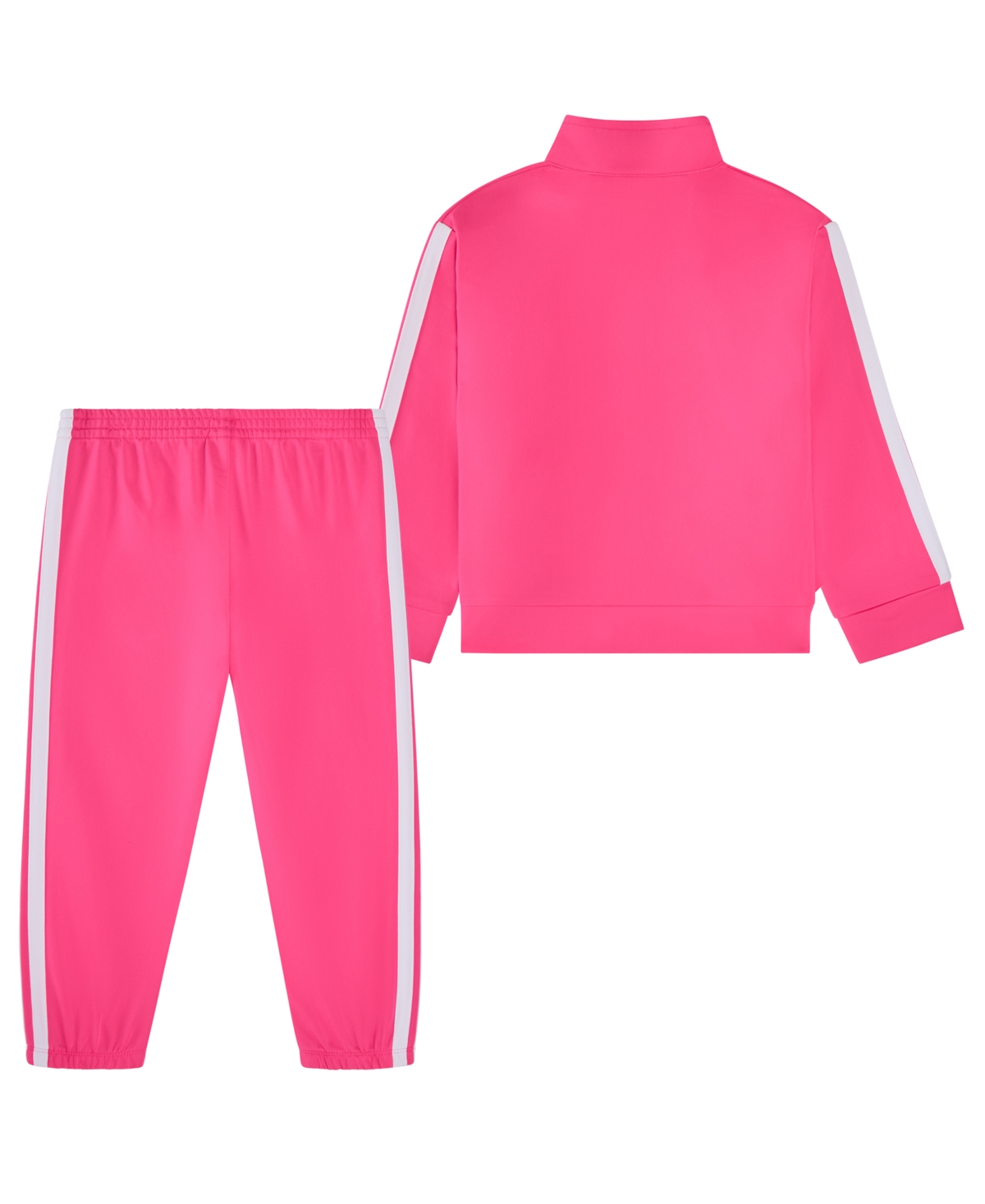 Adidas Originals Baby Girls Event Track Jacket And Bottoms, 2-piece Set In Pink