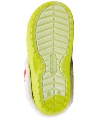 x The Grinch Little Kids Classic Lined Clogs from Finish Line