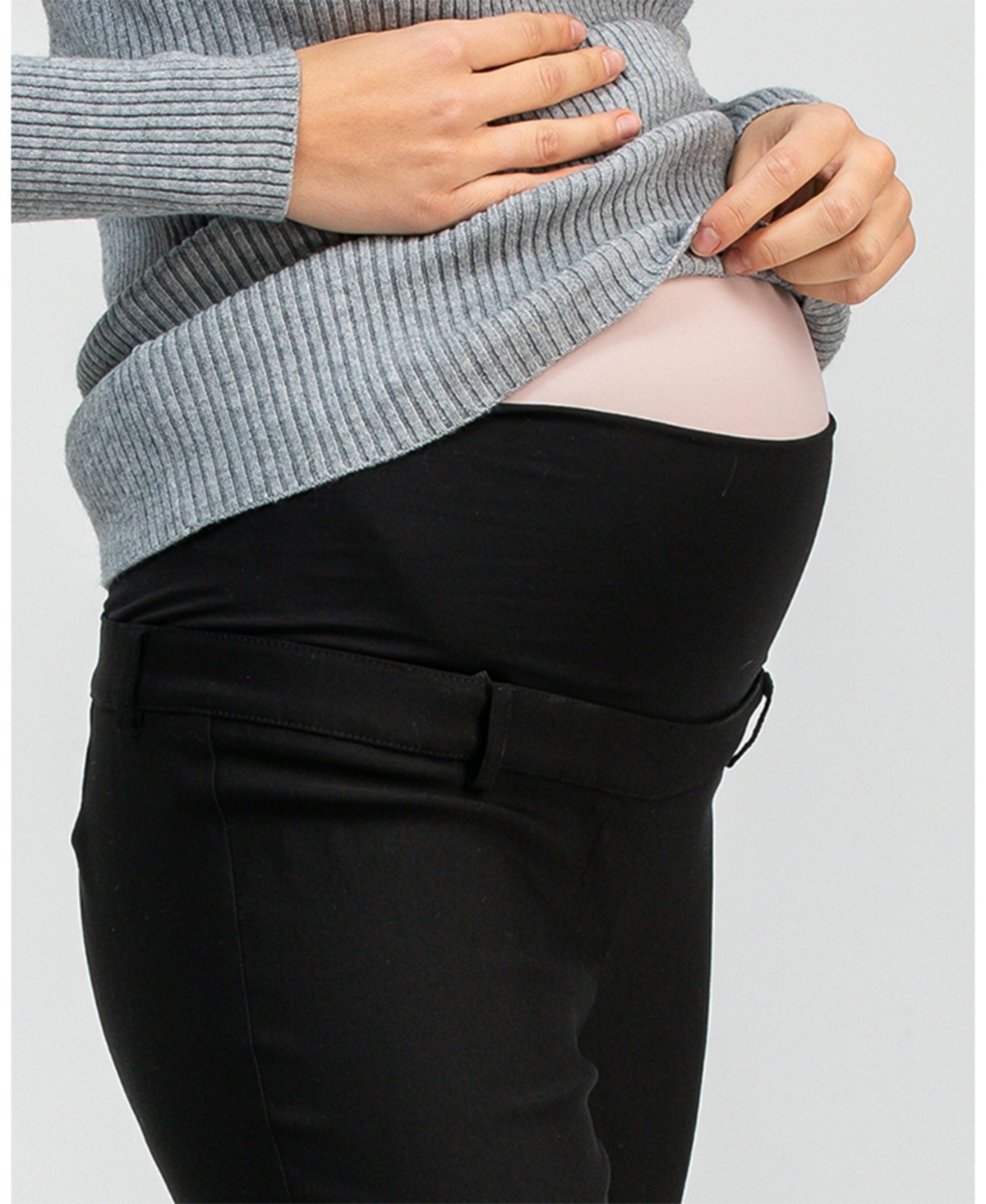 Maternity Slim Trousers Prince with High Stretch Waistband