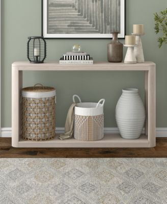 Kellan 52" Wood Wide Rectangular Console Table